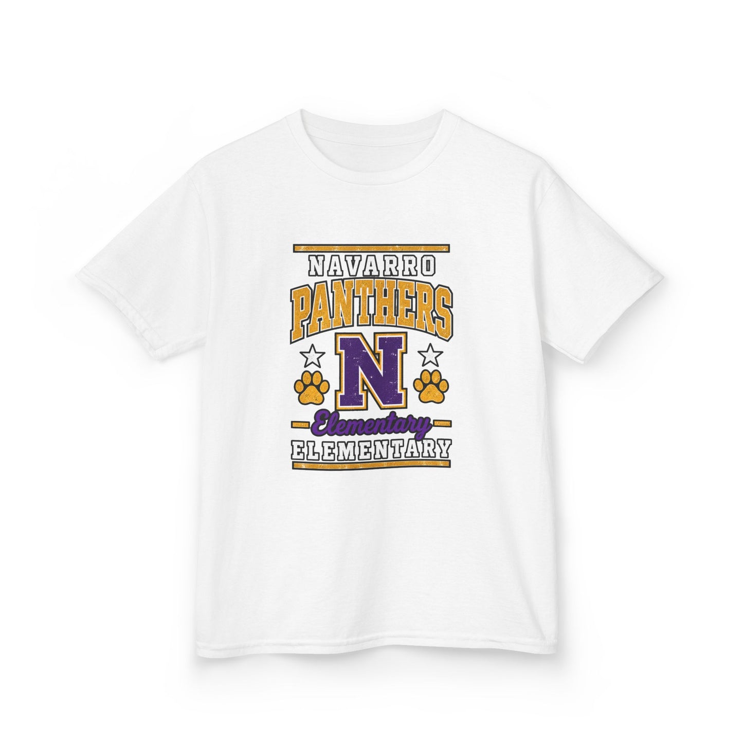 Navarro Panthers Kids T-Shirt — 'N' Elementary School Spirit Tee