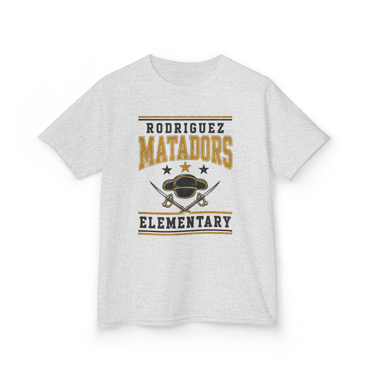 Rodriguez Matadors Elementary Kids T-Shirt — School Spirit Tee