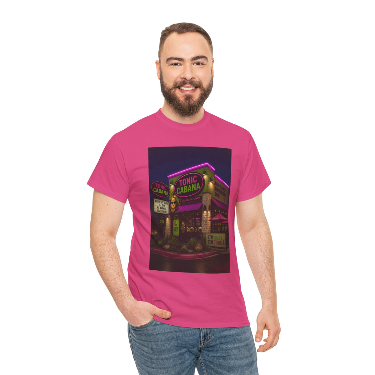 T-Shirt — Neon Tonic Cabana Nightclub Graphic Tee