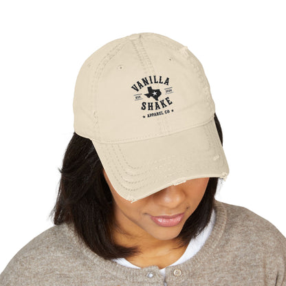 Distressed Dad Hat (Embroidery)