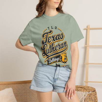 Texas Lutheran Bulldogs Vintage Script T-Shirt