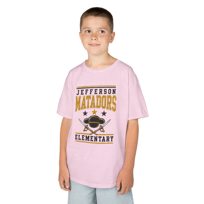 Jefferson Matadors Elementary Kids T-Shirt — School Spirit Tee