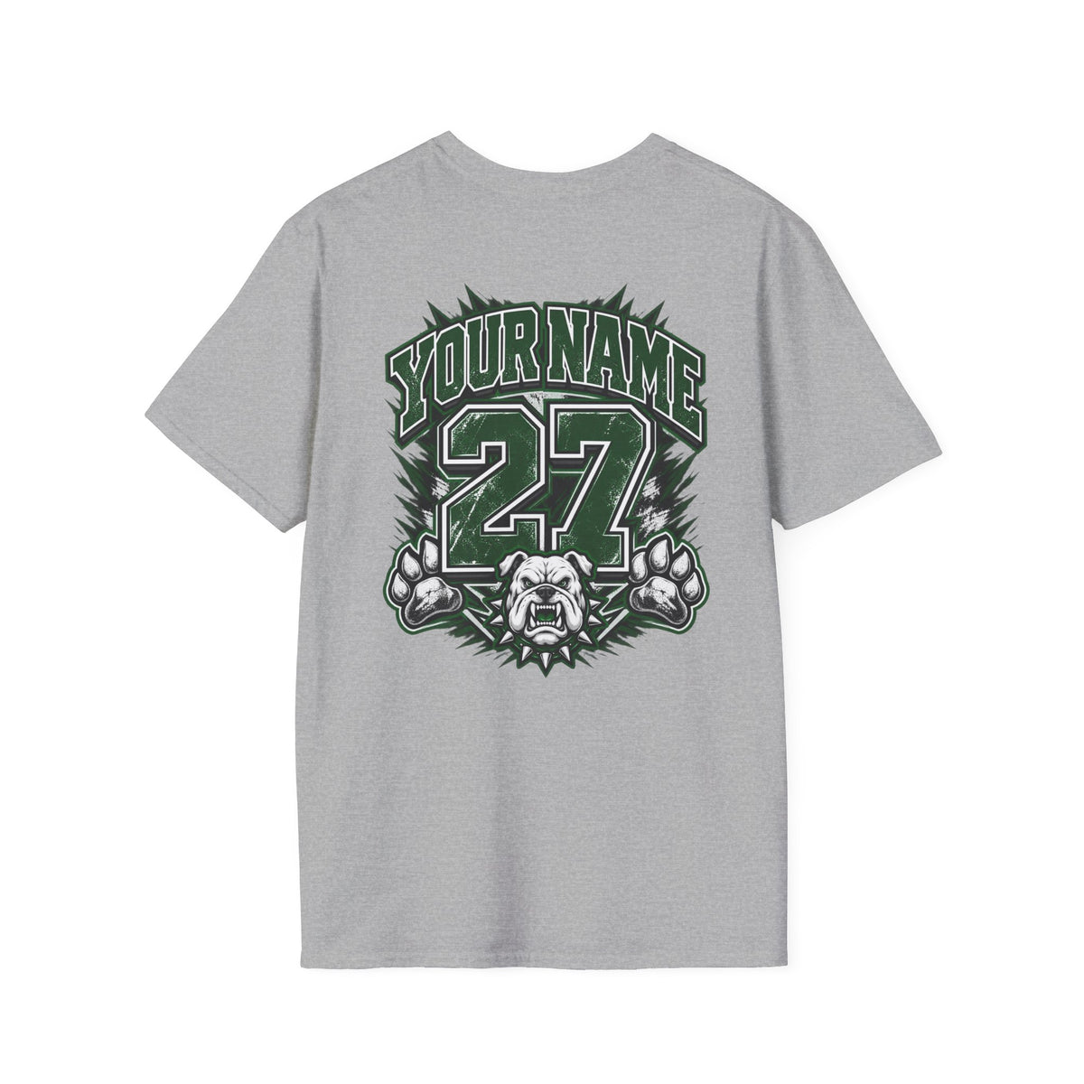 Protect the Pound Bulldog T-Shirt — Fierce Mascot Tee for Fans & Players