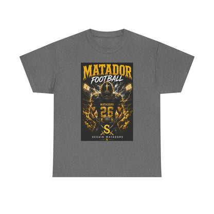 Matador Football Team Tee — Vintage Helmet Graphic Jersey Shirt