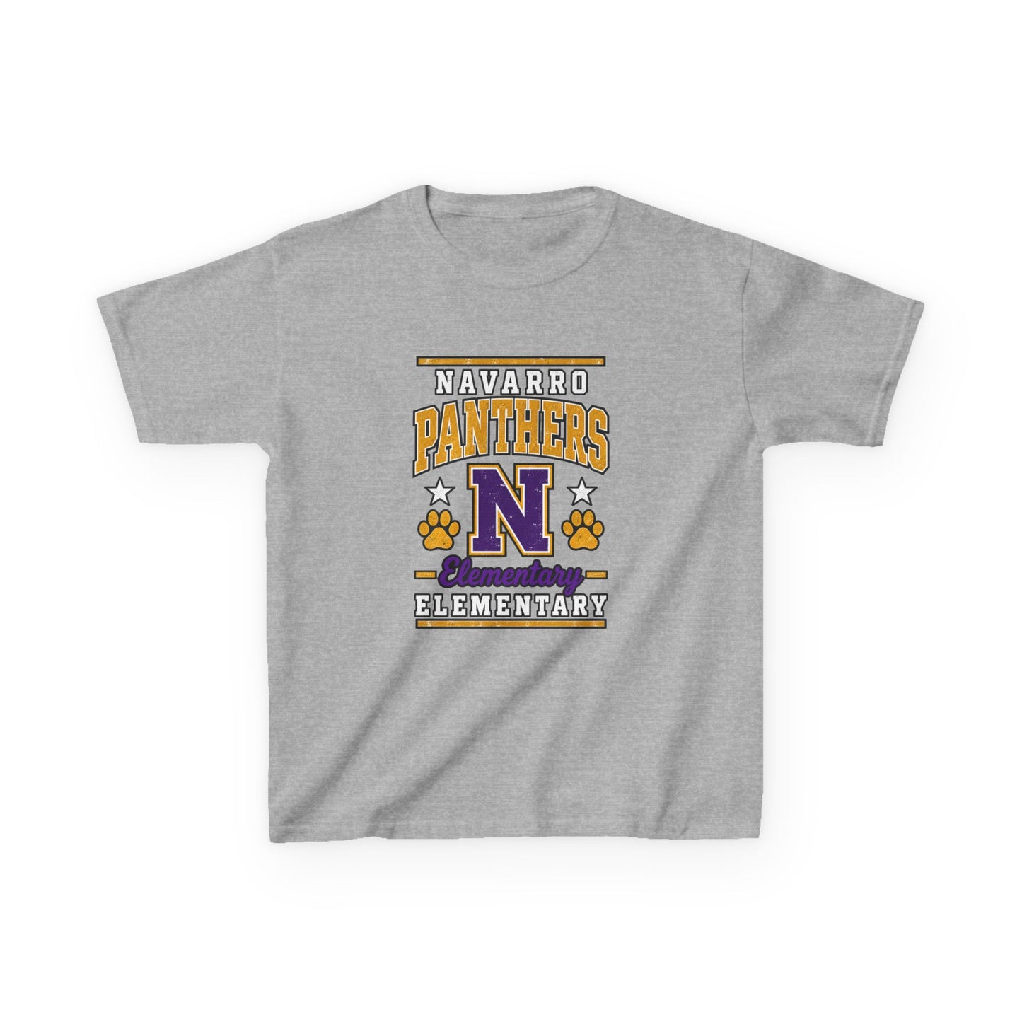 Navarro Panthers Kids T-Shirt — 'N' Elementary School Spirit Tee