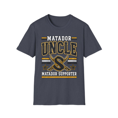 Matador Uncle T-Shirt — School Spirit Dad/Uncle Supporter Tee