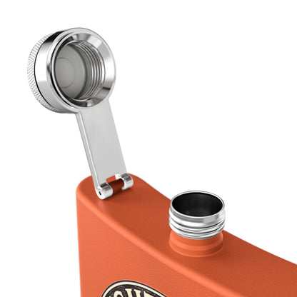 Night Train Stainless Steel Flask, 6oz