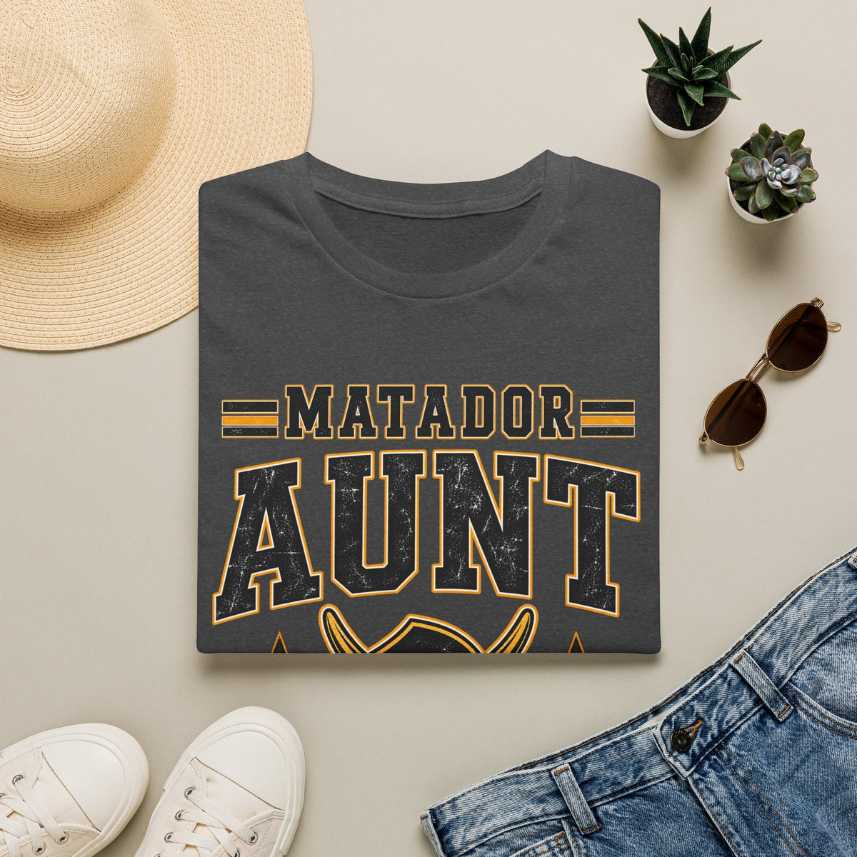 Matador Aunt T-Shirt — Cheer Squad Supporter Tee