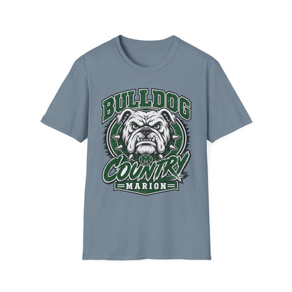Bulldog Country T-Shirt — Marion School Mascot Tee