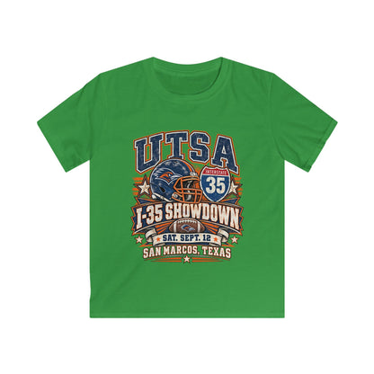 UTSA I‑35 Showdown Kids T‑Shirt — San Marcos Football Game Tee