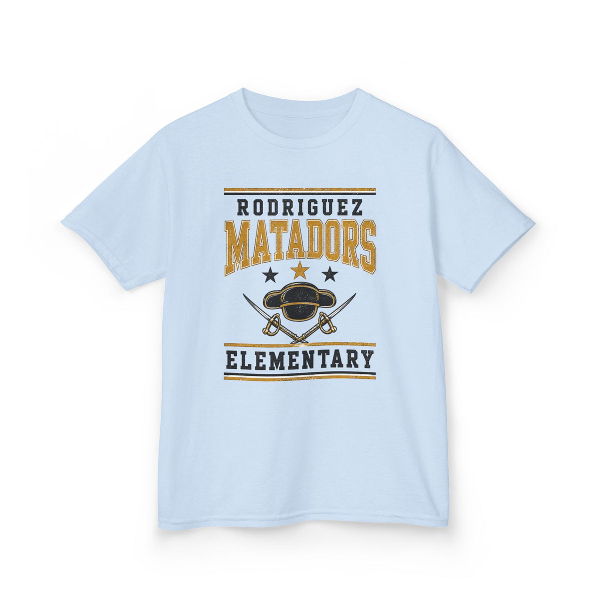 Rodriguez Matadors Elementary Kids T-Shirt — School Spirit Tee