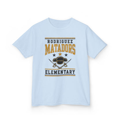 Rodriguez Matadors Elementary Kids T-Shirt — School Spirit Tee