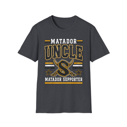 Matador Uncle T-Shirt — School Spirit Dad/Uncle Supporter Tee