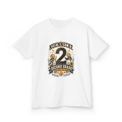 Koennecke 2 Second Grade Kids T-Shirt — Personalized Back-to-School Tee