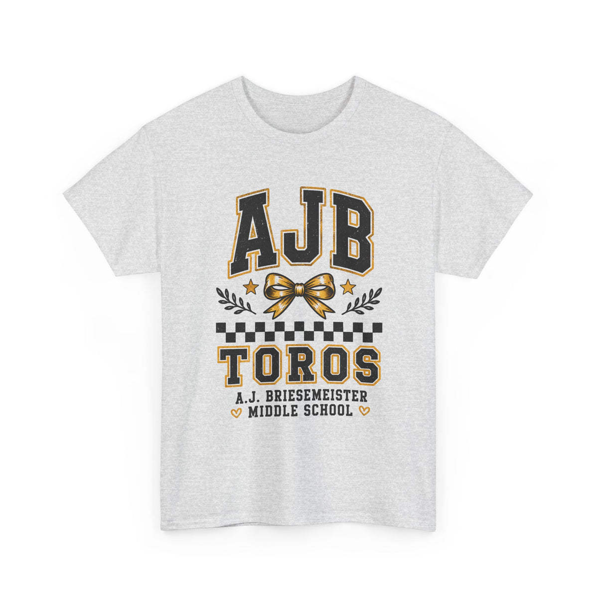 AJB Toros Middle School T-Shirt — AJ Bresemeister School Spirit Tee