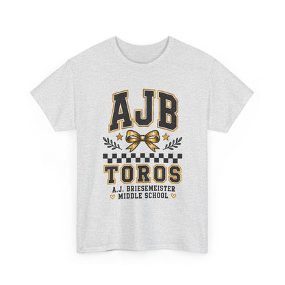 AJB Toros Middle School T-Shirt — AJ Bresemeister School Spirit Tee