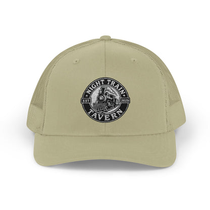 Night Train Tavern Trucker Cap-Embroidery
