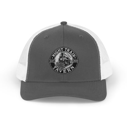 Night Train Tavern Trucker Cap-Embroidery