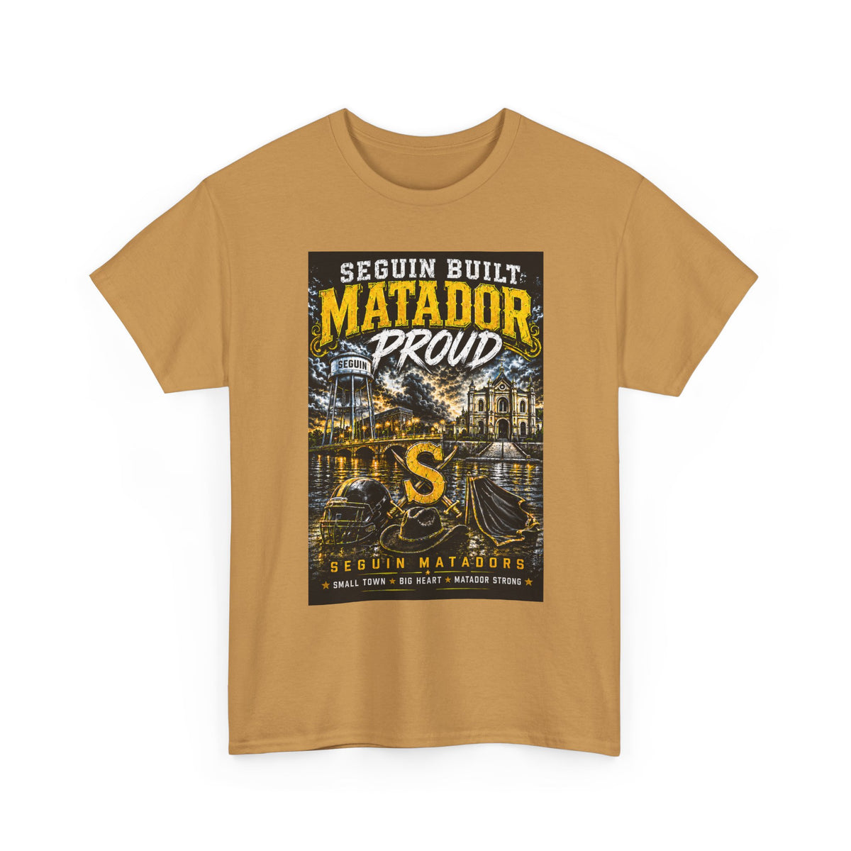 Matador Proud T‑Shirt — Seguin Built Community Tee