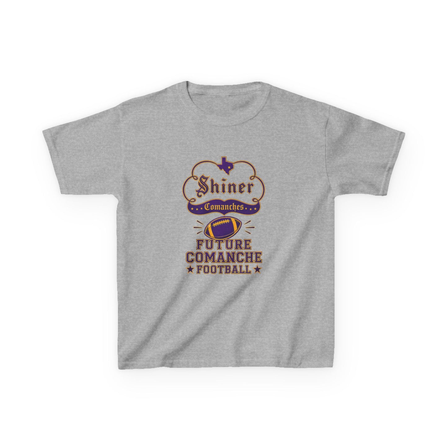 Future Comanche Football Kids Heavy Cotton™ Tee