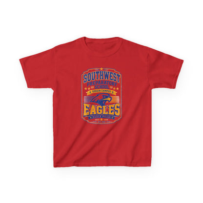 Kids T-Shirt — Southwest Preparatory School Eagles Mascot Tee