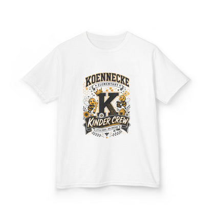 Kinder Crew Kids T-Shirt — 'Koennecke Kinder Crew' School Spirit Tee
