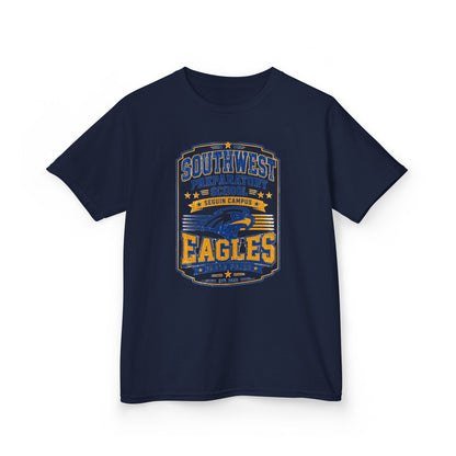 Kids T-Shirt — Southwest Preparatory School Eagles Mascot Tee