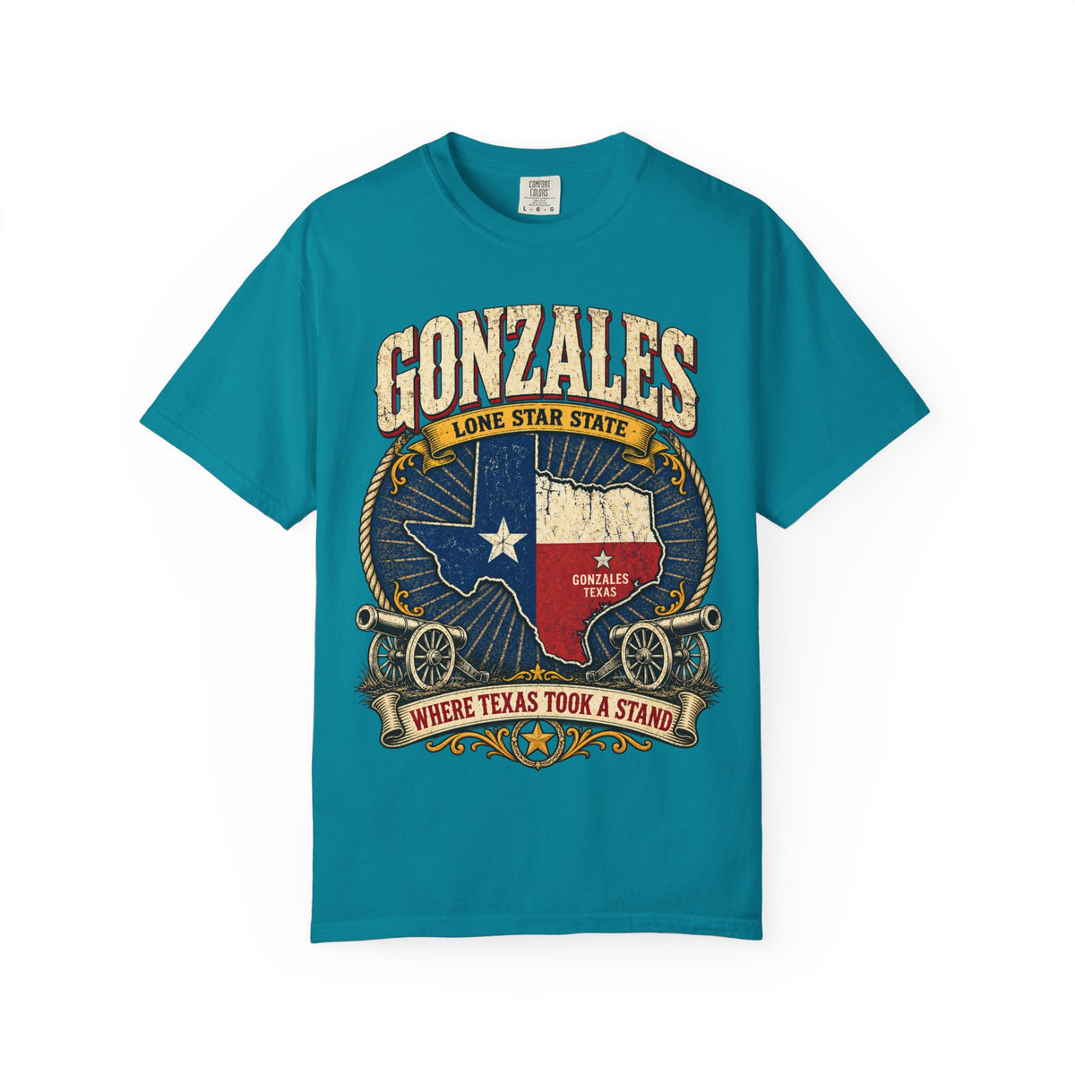 Gonzales Texas T-Shirt — 'Where Texas Took a Stand' Lone Star Heritage Tee