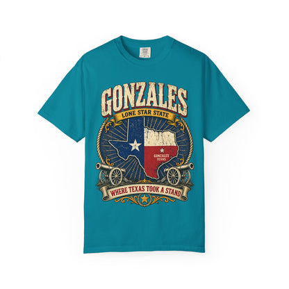 Gonzales Texas T-Shirt — 'Where Texas Took a Stand' Lone Star Heritage Tee