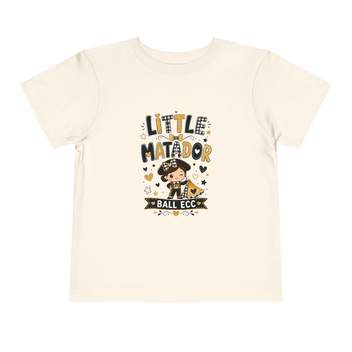 Little Matador Toddler Tee — Cute Bullfighter Baby Shirt