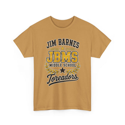Jim Barnes Middle School JBMS Toreadors T-Shirt