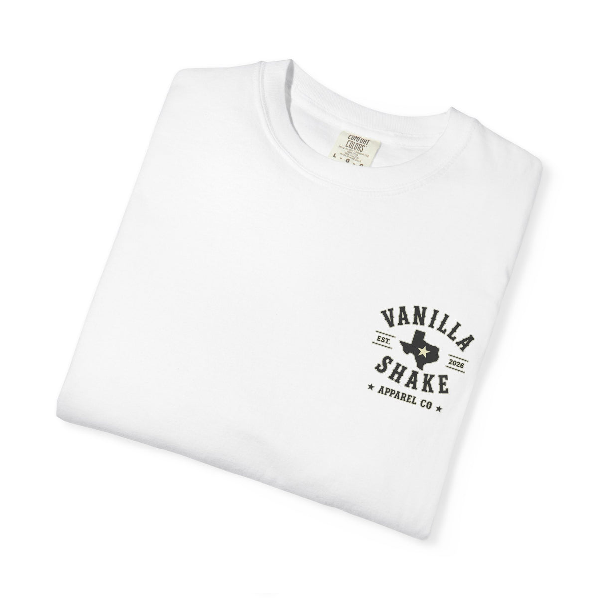 Mr. & Mrs. Shake Logo 2 - Unisex Garment-Dyed T-shirt