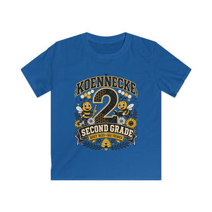 Personalized '2 Second Grade' Kids Tee — Custom Name Back-to-School Shirt