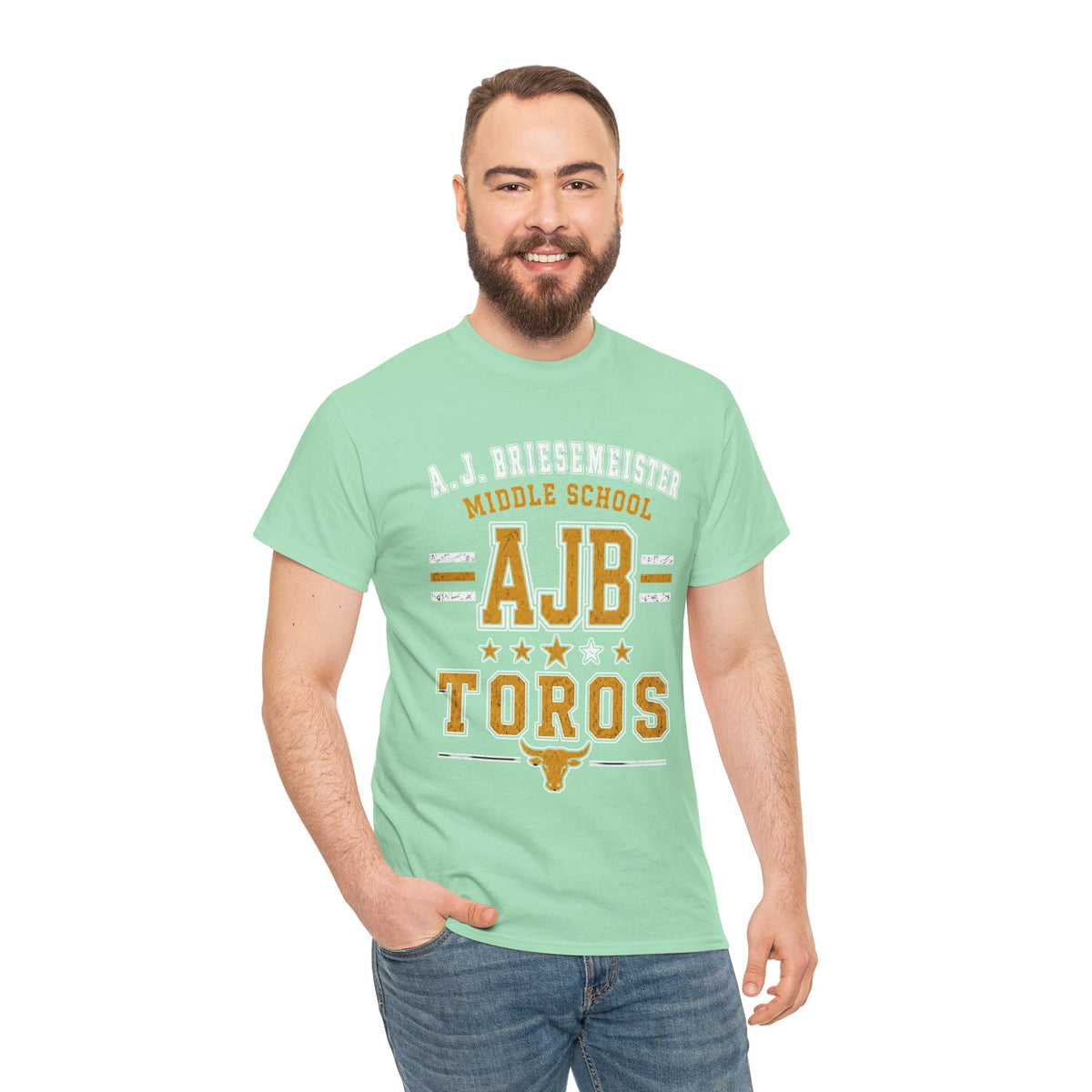 A.J. Briesemeister Middle School AJB Toros T-Shirt