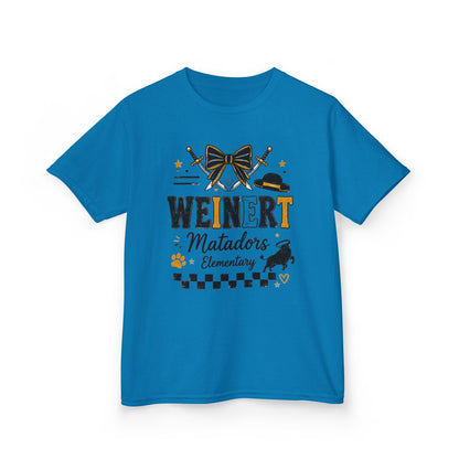 Matadors Elementary Kids T‑Shirt – 'Weinert' School Spirit Tee