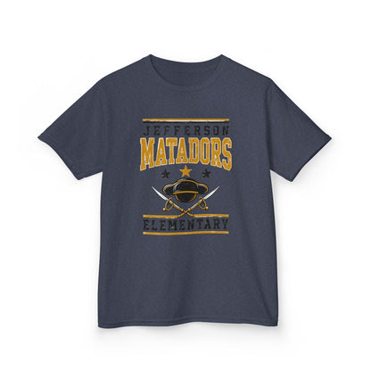 Jefferson Matadors Elementary Kids T-Shirt — School Spirit Tee