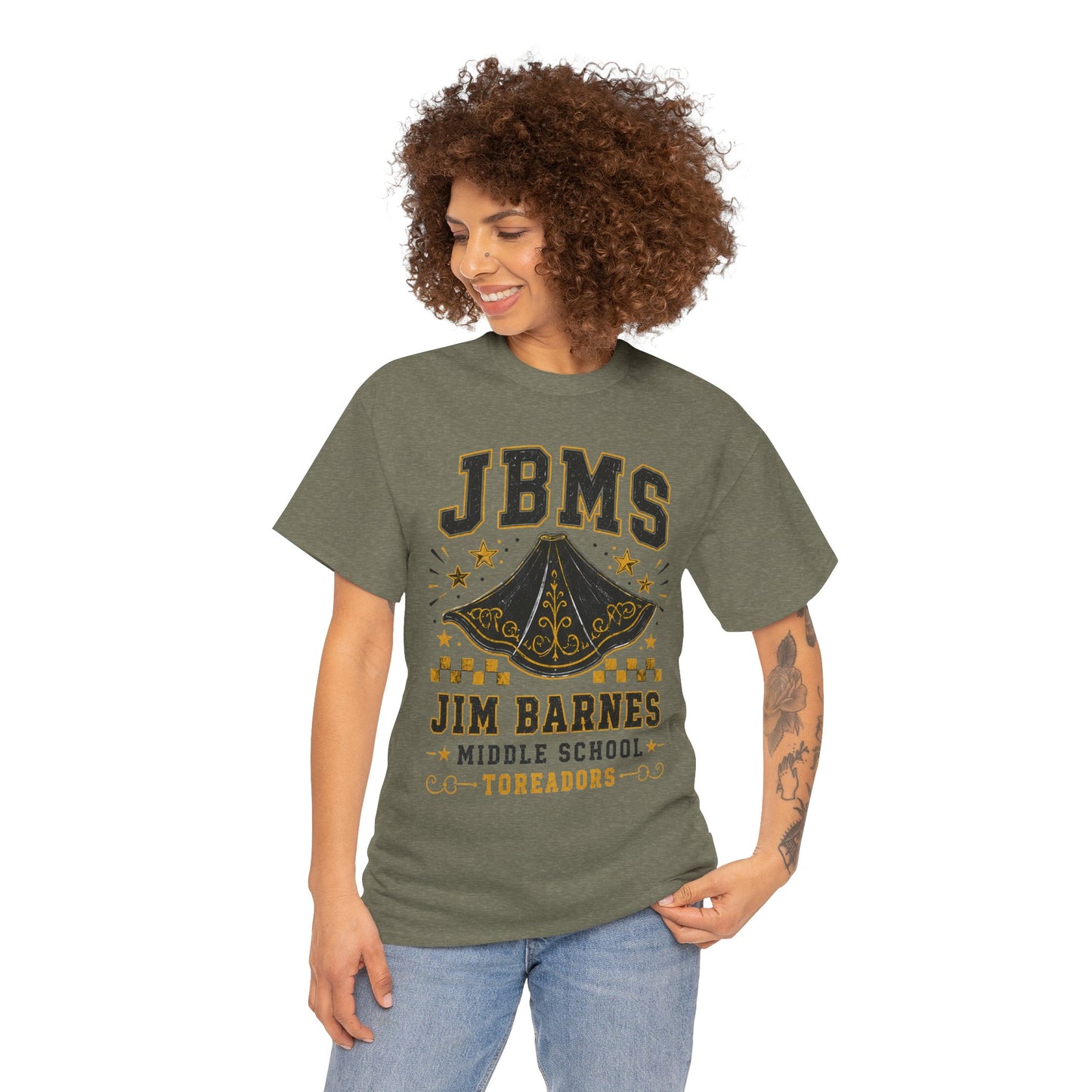 Jim Barnes Middle School JBMS Tornadoes T-Shirt — School Spirit Tee