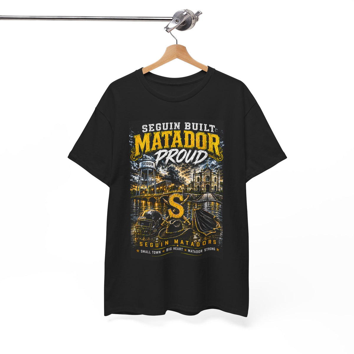 Matador Proud T‑Shirt — Seguin Built Community Tee