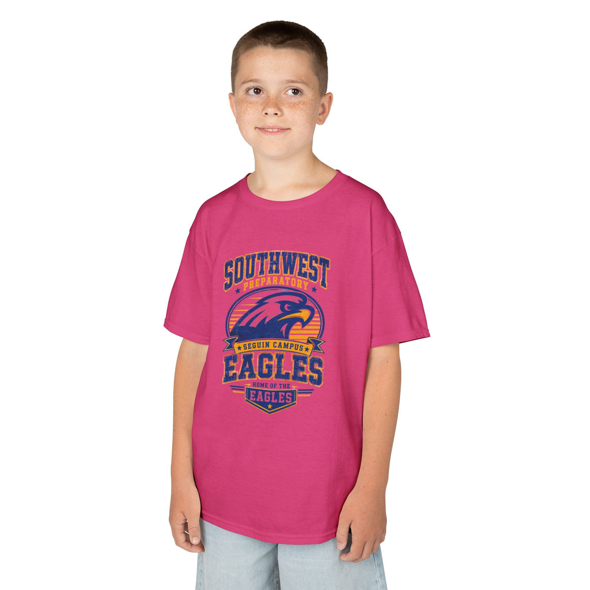 Kids Tee — Southwest Eagles School Spirit Football Team Shirt
