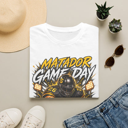 Matador Game Day Football T-Shirt — Seguin Matadors Fan Tee