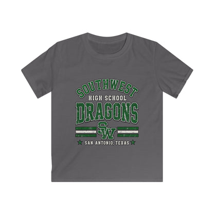 Southwest Dragons Kids T‑Shirt — High School Sports Tee (San Antonio, Texas)