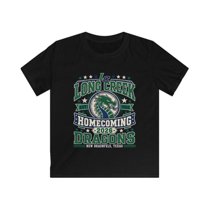 Homecoming Dragons Kids Tee — Long Creek 2026 School Spirit Shirt