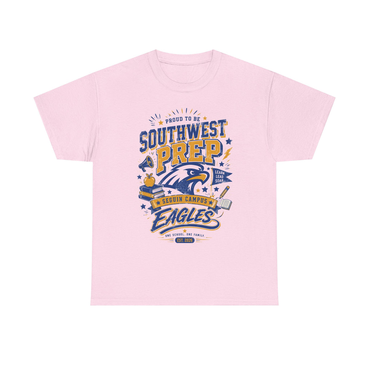 Southwest Prep Eagles T-Shirt — School Spirit Crew Tee