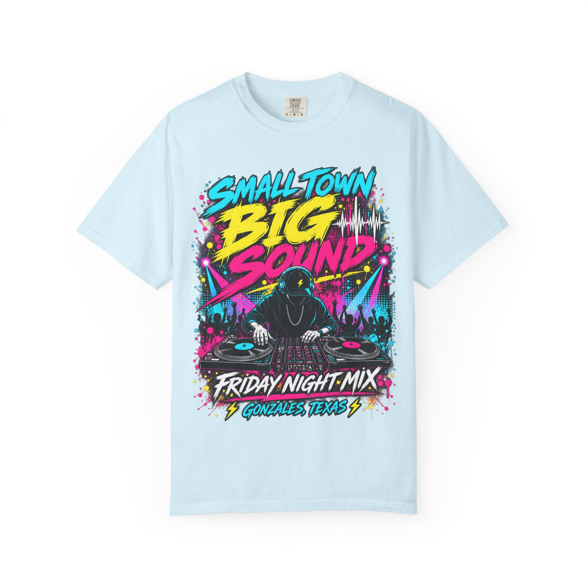 Small Town Big Sound DJ T-Shirt — Friday Night Mix Graphic Tee