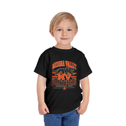 Toddler Tee — Medina Valley Panthers MV Football Team Shirt (Castroville, Texas)