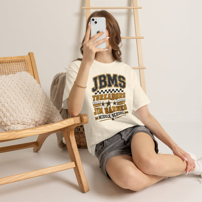 Jim Barnes Middle School Toreadors Tee — JBMS School Spirit T-Shirt
