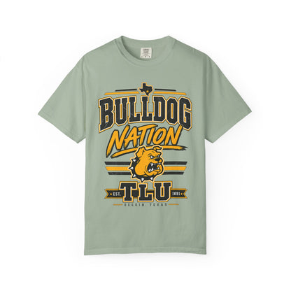 Bulldog Nation T-Shirt — TLU Mascot College Tee