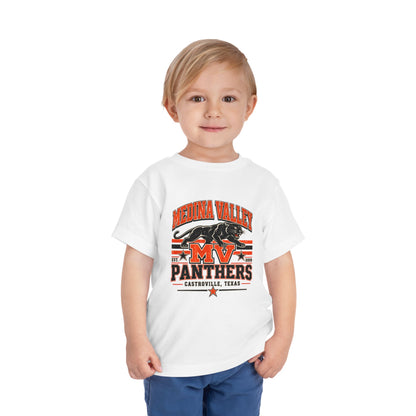 Toddler Tee — Medina Valley Panthers MV Football Team Shirt (Castroville, Texas)