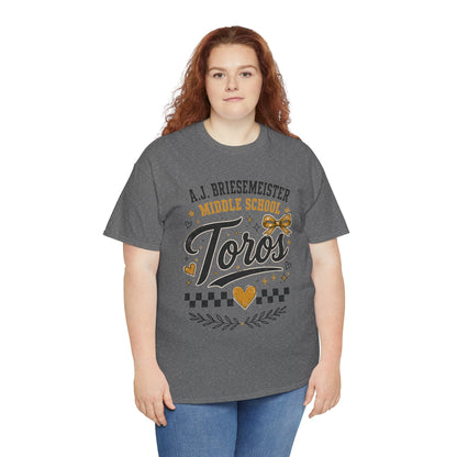Toros Middle School Tee — L.J. Briesemaster School Spirit Shirt