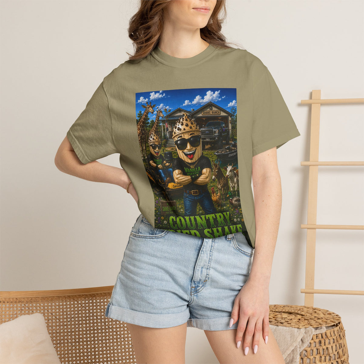 Country Fried Shake - Shake Ranch Collection Vol.1 T-shirt